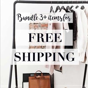 FREE SHIPPING on bundles of 3+!